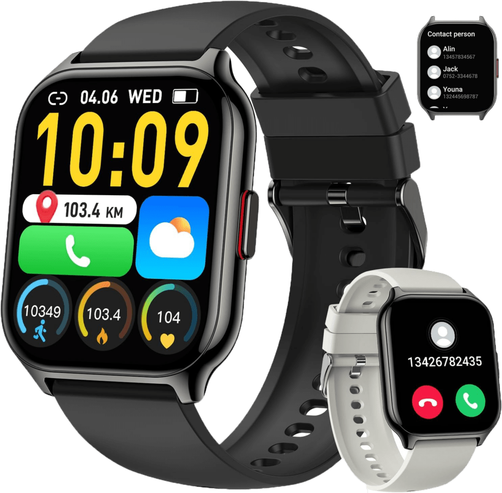 Smartwatch with Heart Rate Monitor