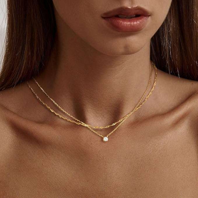 Tewiky 14k Gold Plated