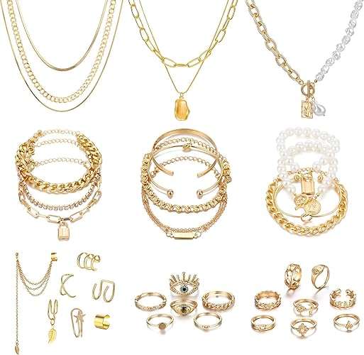 IFKM 36 PCS Gold Plated