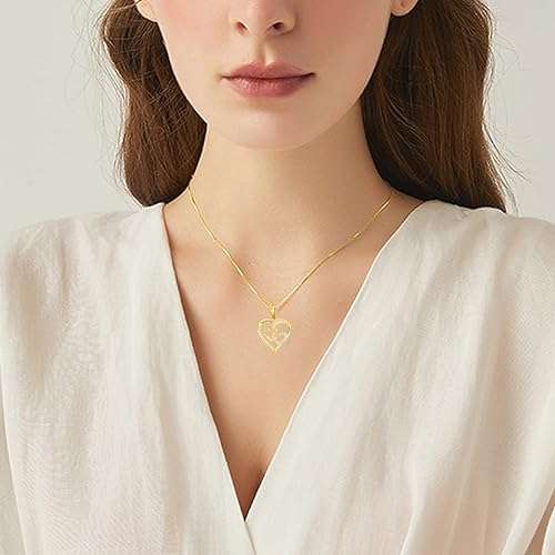 SISGEM 14K Real Gold Heart