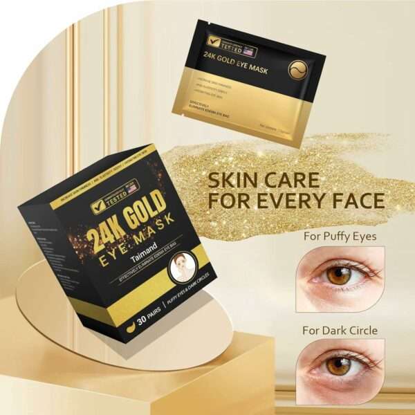 24K Gold Under Eye Mask