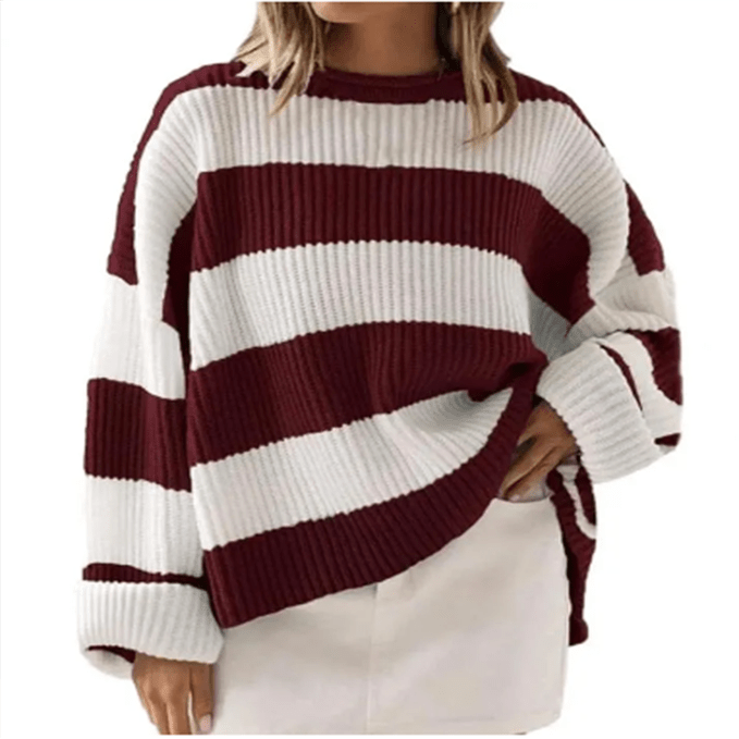 Sweaters Women Solid Color