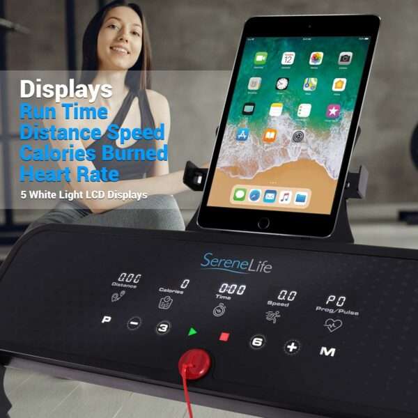 SereneLife Smart Digital Folding Treadmill 1