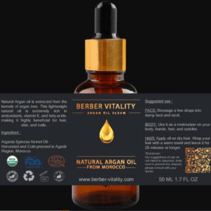 Berber-Vitality Natural Argan Oil